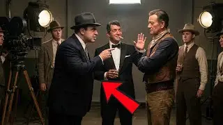 Al Capone insultó a John Wayne Durante el Rodaje — y Dean Martin lo interrumpió