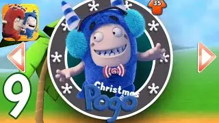 Oddbods Turbo Run - Gameplay Walkthrough Part 9 - Christmas Pogo (iOs, Android)