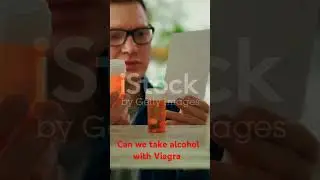 Can we take alcohol with viagra