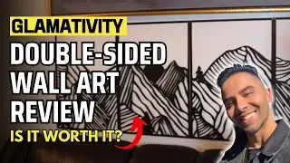 Glamativity Doube-Sided Mountain Metal Wall Art Review: Room Decor Ideas, Decorating Ideas, Makeover