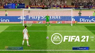 FC BARCELONA - JUVENTUS // Final Champions League 2021 FIFA 21 Gameplay PC HDR 4K Next Gen MOD