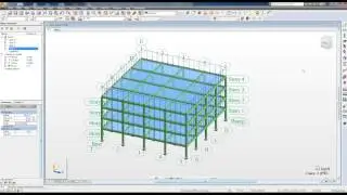 4. Modeling & Applying Loads in Autodesk Robot Structural Analysis
