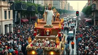 Jesus Christ Christmas Parade in the Mega City of Rome – A Celebration of Spectacular Performances