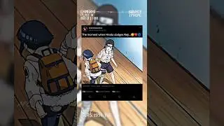WHEN HINATA PROPERLY DODGES NEJI ❤️🌀 #anime #shorts #naruto #hinata #neji #edit