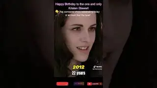 Kristen Stewart Birthday #kristenstewart #happybirthdayshadow