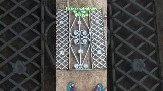 Latest window design🌹#youtubeshorts grill design #welding latest grill design #new grill design 2024