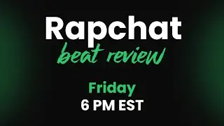 Rapchat Beats Review🎧🎹  with @alexwileymusic