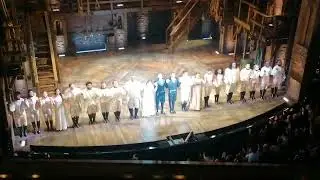Hamilton Victoria Palace Theatre Matinee Curtain Call 05/10/24