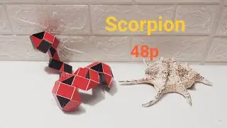 Rubik's Twist or Snake Cube 48 Pieces - Scorpion