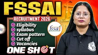 FSSAI Recruitment 2026🔥| Eligibility, Syllabus, Exam Pattern | Complete Details