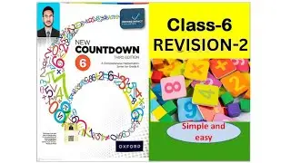 class 6 Revision 2 complete | New countdown third edition book 6 Revision 2 complete| oxford press