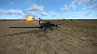 IL-2 Sturmovik Great Battles - Ju-52 short online gameplay