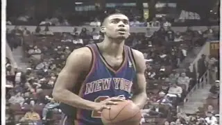 Allan Houston Knicks 32pts (6/9 3PT) vs 76ers (1996)