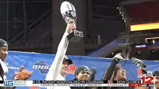 Calhoun Beats Jefferson 20-7 to Win 5th State Championship