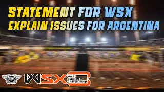 Заявление о релизе WSX после проблем на Аргентинском суперкроссе 2025 года....!!!