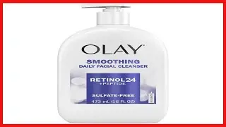 Olay Retinol 24 + Peptide Face Wash, Smoothing, Sulfate Free, 16 oz