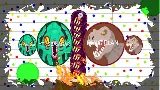 AGAR.IO // 【ℱคήᎶ】 Vs ᔤᙦᗋ 💣 // Offıcial Clan War.