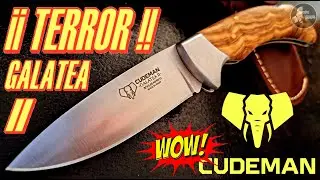 😨❗LA M&Aacute;S ATERRADORA NAVAJA de CUDEMAN❗BRUTAL y INCRE&Iacute;BLE CUDEMAN GALATEA II