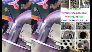 Orbital Welding Machine Training For Water Treatment Automatic Stainless Steel Tube Welding Germany
