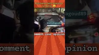 Amardeep car glass pagalagotina fans #bigboss #telugu #amardeepchowdary #1millionviews #trending