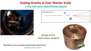 Colloquium Mar 6, 2025 - Testing Gravity at Ever Shorter Scale: A Trip into Exotic Experimental Phys