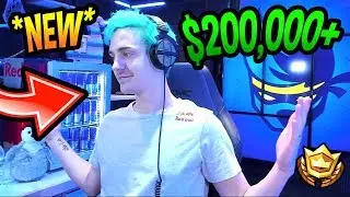 NINJA REVEALS HIS *NEW* $200,000 STREAM ROOM/GAMING SETUP! *LEGENDARY* Fortnite Moments