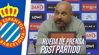 Manolo Gonz&aacute;lez: &ldquo;No hemos tenido el d&iacute;a en ataque y eso te condiciona&rdquo; 🔵⚪😔 Espanyol vs Villarreal