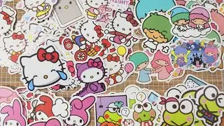 ОГРОМНАЯ ПОДБОРКА НАКЛЕЕК SANRIO #pha2022hellokittymonth