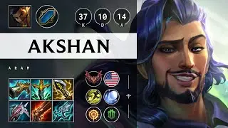 Akshan ARAM - NA Grandmaster Patch 25.21