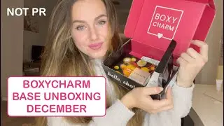 BOXYCHARM DECEMBER 2021 BASE BOX UNBOXING | Beauty Subscription