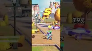 1 vs 3 flash party brawl mode #flashparty #game #fun
