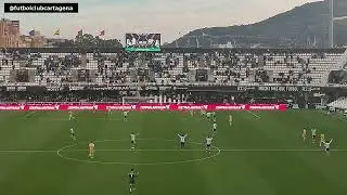 CARTAGENA 0-1 MÁLAGA - LOS MINUTOS FINALES