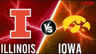 Illinois Fighting Illini Vs Iowa Hawkeyes Live | NCAA Men's Basketball | PLAY BY PLAY | SCOREBOARD