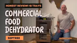 Commercial Food Dehydrator Review: Beef Jerky... Prepper Foods.