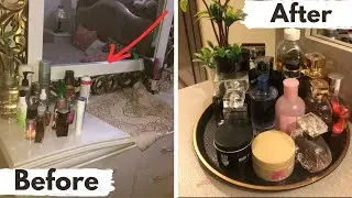 Dressing table organization