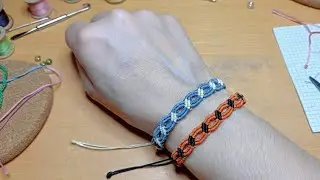 Como Fazer Pulseira de Macramê Passo a Passo (Fácil) | Macrame Para Iniciantes