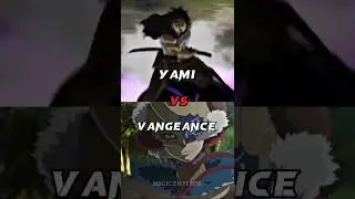 Yami vs Vangeance [Black Bulls Captain vs Golden Dawn Captain] #shorts #anime #comparison #yami