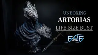 Бюст Арториаса в натуральную величину из Dark Souls от F4F: распаковка и обзор