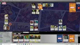 Campagne Le titan fou,#5 1 Spectrum, Warlock et Spiderman VS Loki, Marvel champions jce