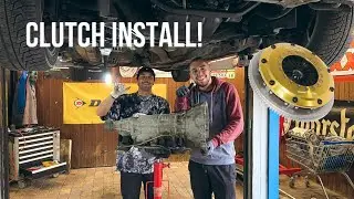 ORC Clutch Install on the Toyota Altezza! Bye Bye automatic transmission