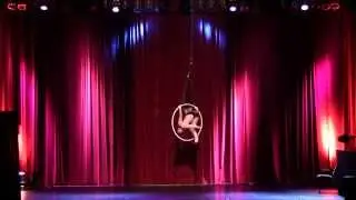 Miss Texas Pole Star 2014 - Professional Lyra Division - Amber Cahill