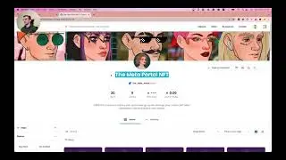 How to mint the Meta Portal NFT collection tutorial