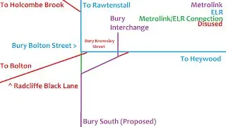 The Railways of Radcliffe, Bury, Clifton & Altrincham Explained