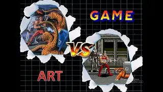 Art vs Game -Alien Storm - West Version - Sega Genesis - Show #42