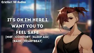 [M4F] Boyfriend tries to comfort you after a nightmare. [Sleep aid][Comfort][Heartbeat][Rain]