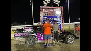 Cooper Tiller at Grayson County Speedway 6.25.22 finished 1st