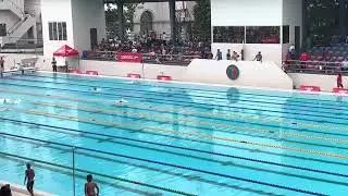 50 meters Freestyle Riley @ lane 1