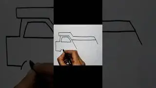 #shortsfeed  dump truck drawing easy