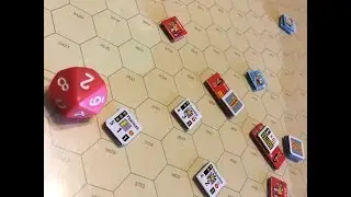 Great Battles of Alexander - GMT Games Battle of Mantinea Part 1