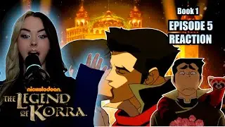 THE SPIRIT OF COMPETITION! THE LEGEND OF KORRA BOOK 1 EPISODE 5 REACTION
